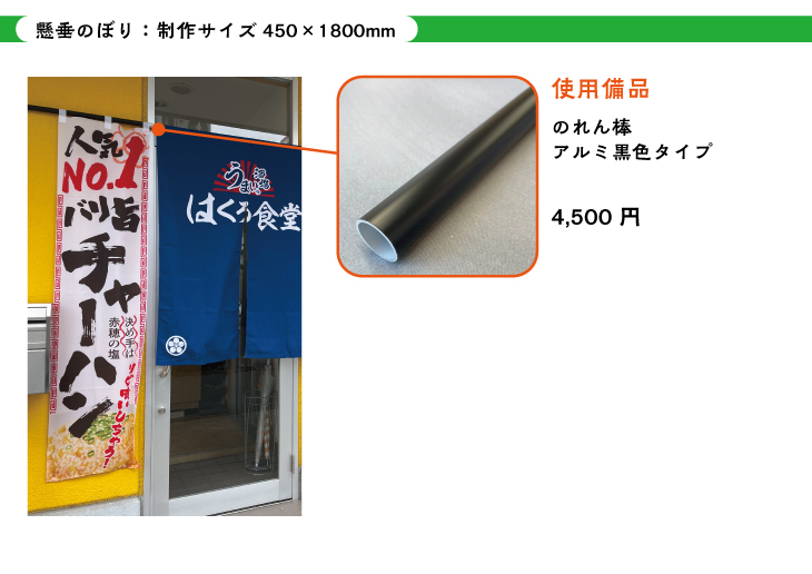 使用備品の紹介