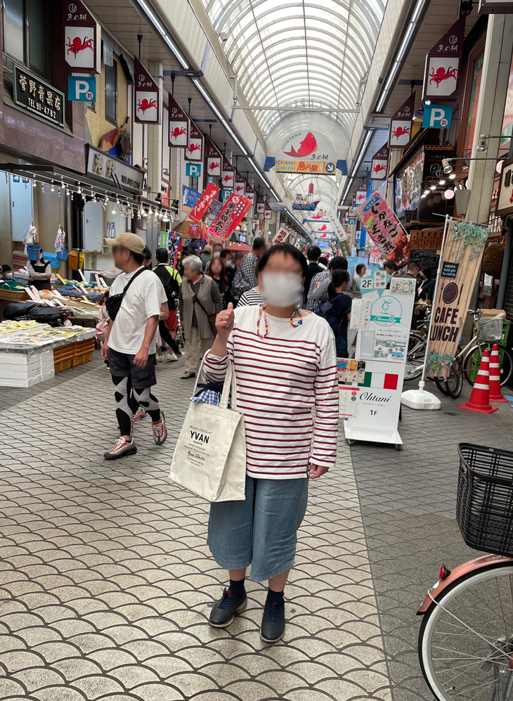明石の魚の棚に参りました
