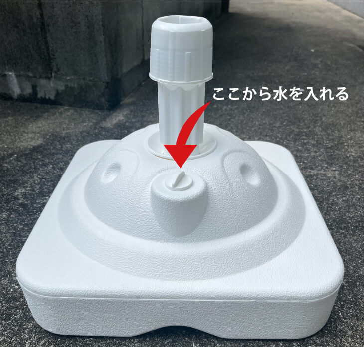既製品のぼりスタンド
