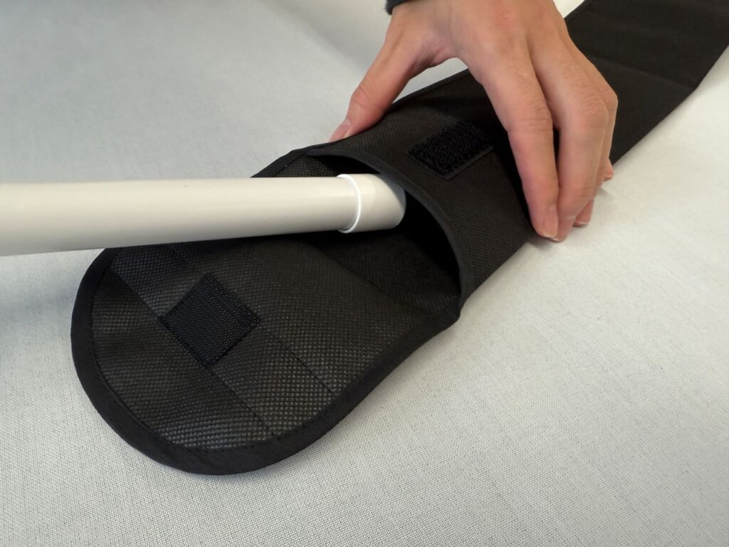 のぼりポールを入れるだけ