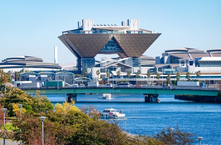 コミケ会場の東京ビッグサイト