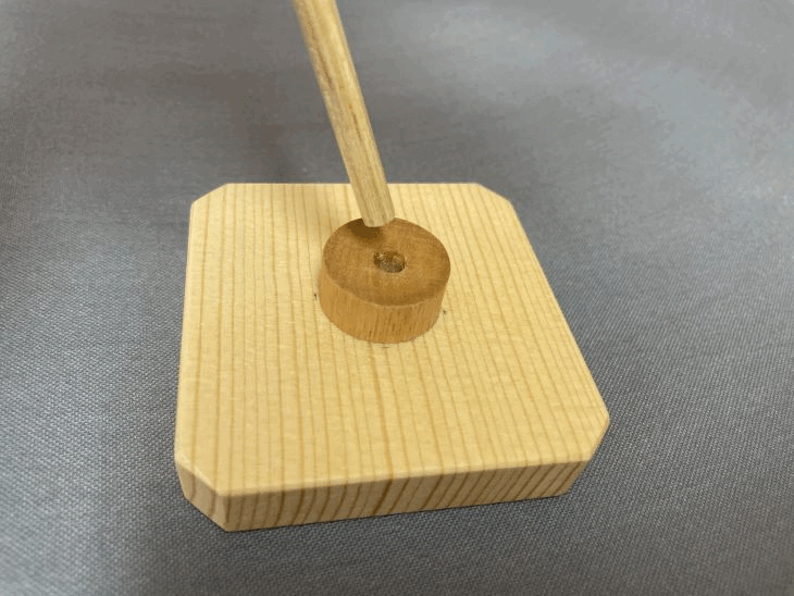 ベースにセットする