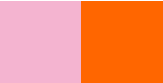 ピンク×オレンジ